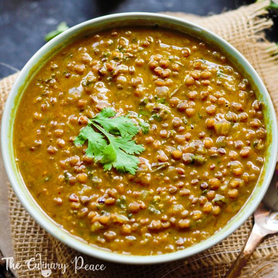 Instant Pot Brown Lentil Dal