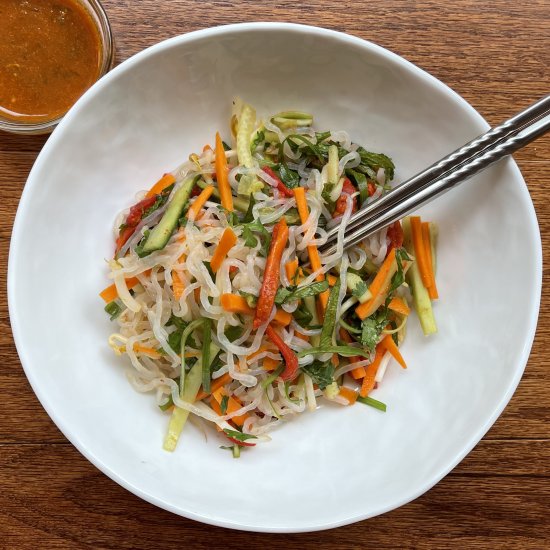 Shirataki Noodle Salad