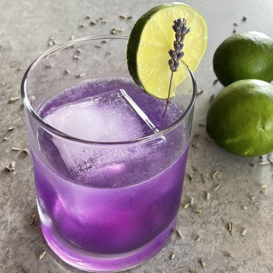 The lavender gimlet