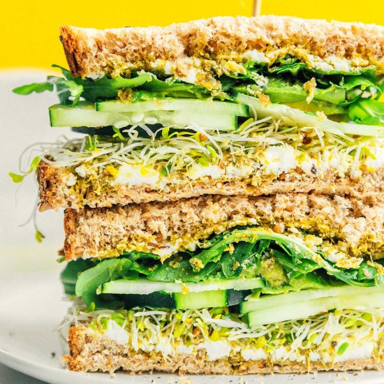 Loaded Avocado Sandwich