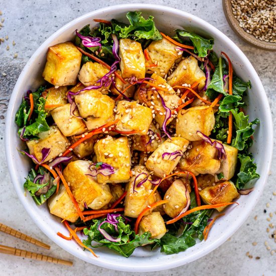 Easy Crispy Tofu -broiled not fried