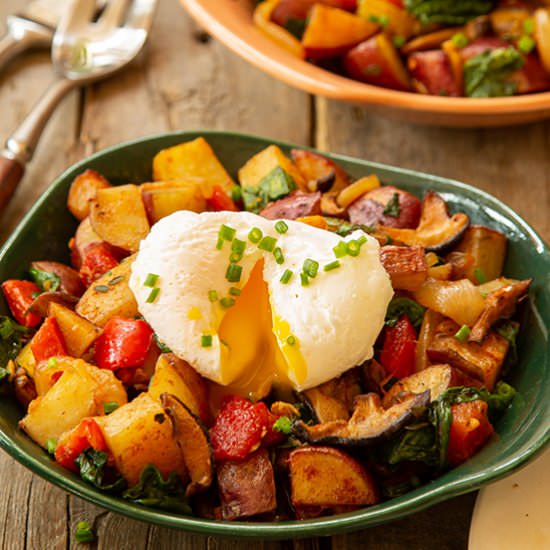 Roasted Vegetable Breakfast Hash