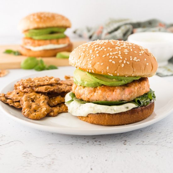 Salmon Burgers