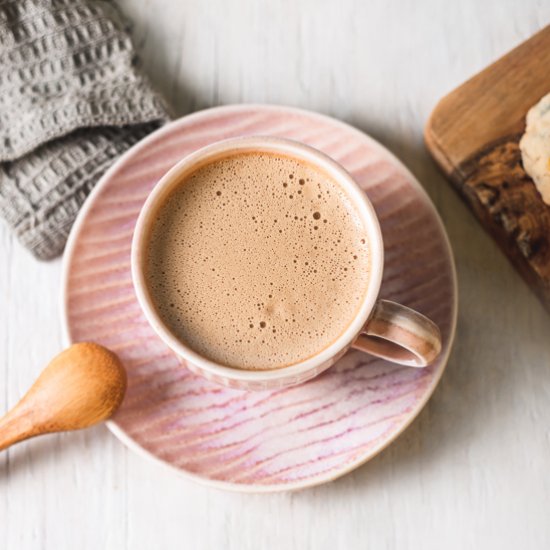 Healthy Vegan Cinnamon Dolce Latte