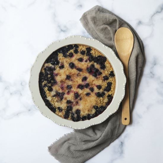 Blueberry Pie Baked Oatmeal