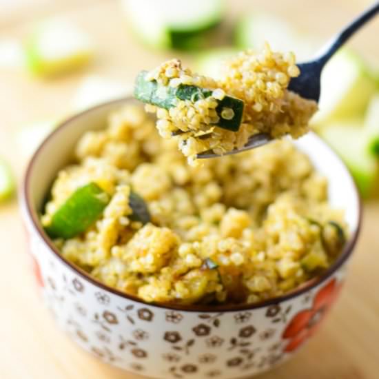 Summer Squash and Lemon Quinoa