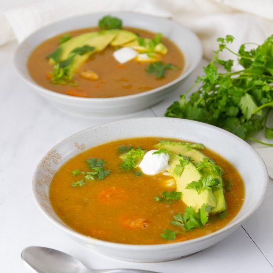 Mexican White Bean Soup