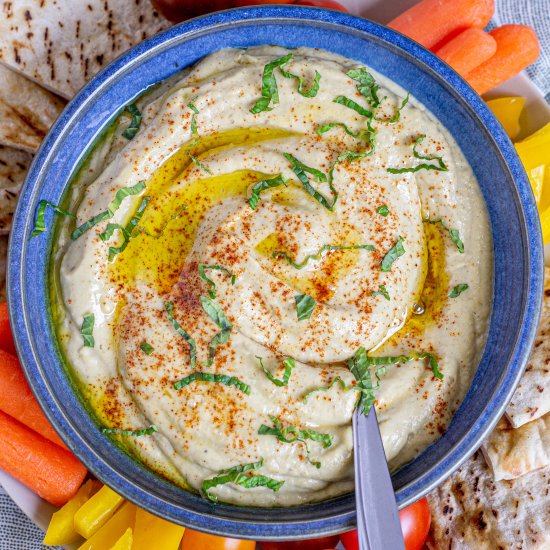 Roasted Garlic Baba Ganoush