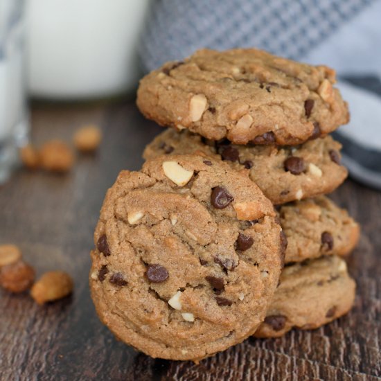 Thick & Chewy Peanut Butter Cookies