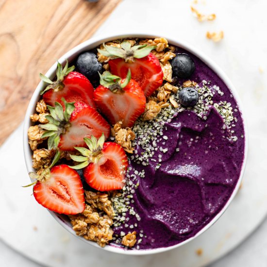 Blueberry Smoothie Bowl