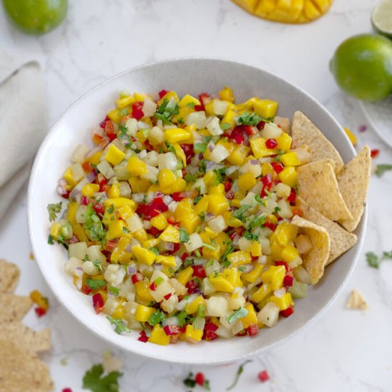 Pineapple Mango Salsa