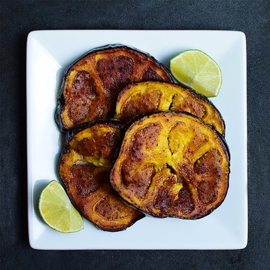 Begun Bhaja/Fried Eggplant