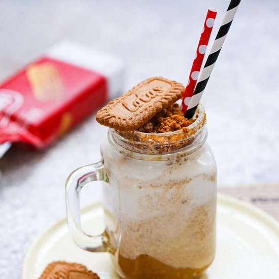 Lotus Biscoff Milkshake Recipe