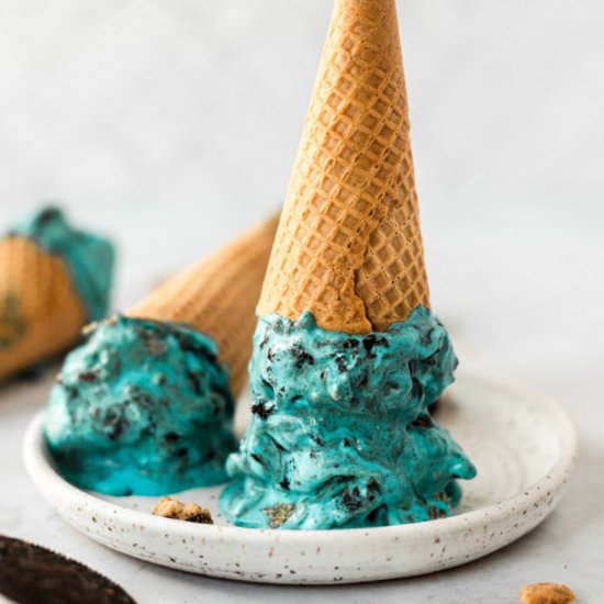 Cookie Monster Ice Cream