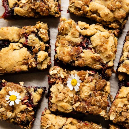 Mulberry Pie Bars