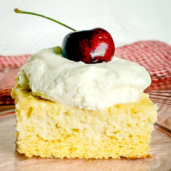 Coconut Rum Tres Leches Cake