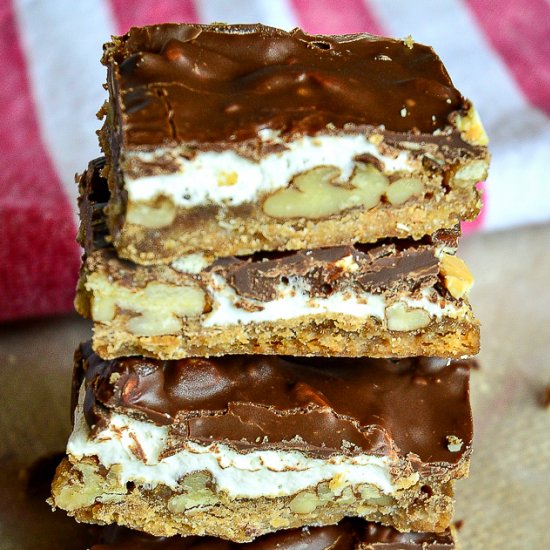 S’mores Bars with Nuts