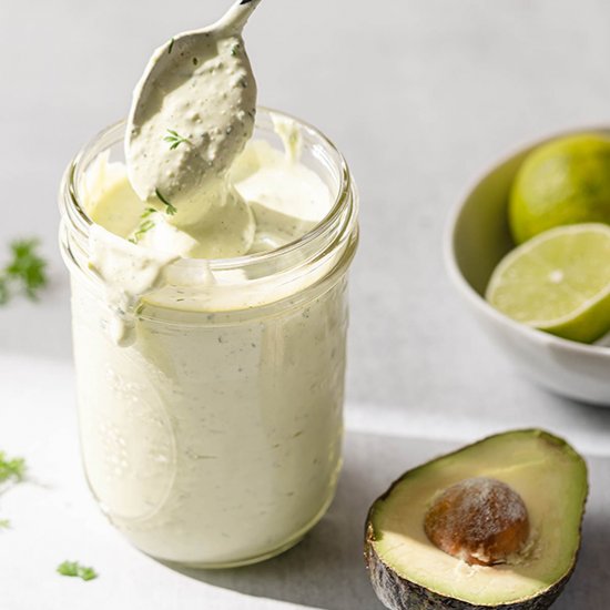 Avocado Lime Ranch Dressing