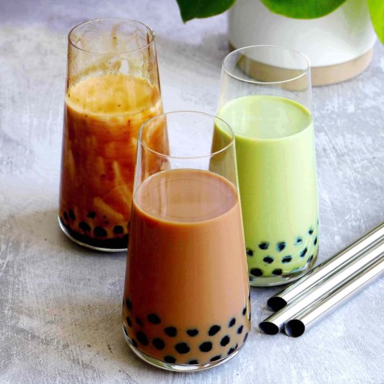 Bubble Tea Three Ways