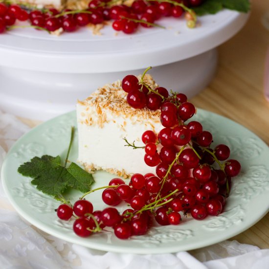 No-bake lime cake