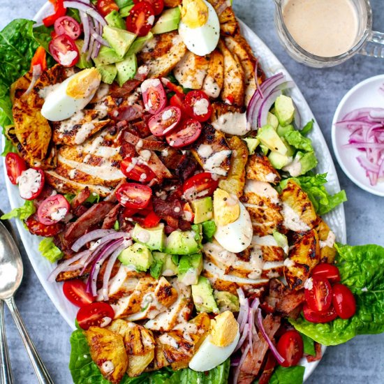 Chicken Cobb Salad & Chipotle Ranch