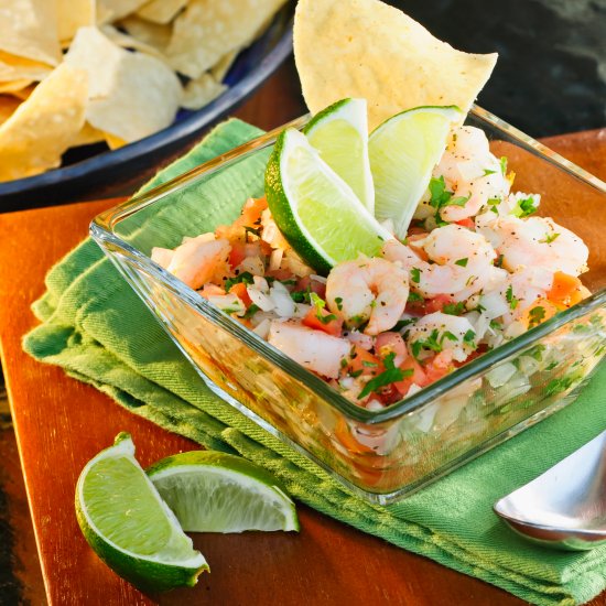 Mexican Shrimp Ceviche