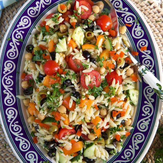 Mediterranean Orzo Salad