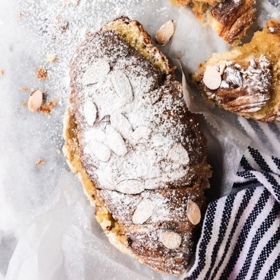 The Best Almond Croissants