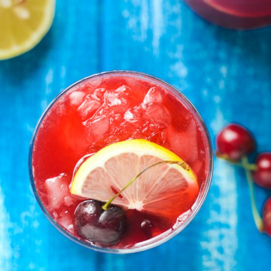 Easy Cherry Lemonade