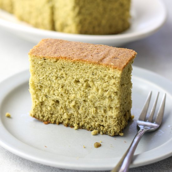 Matcha Castella