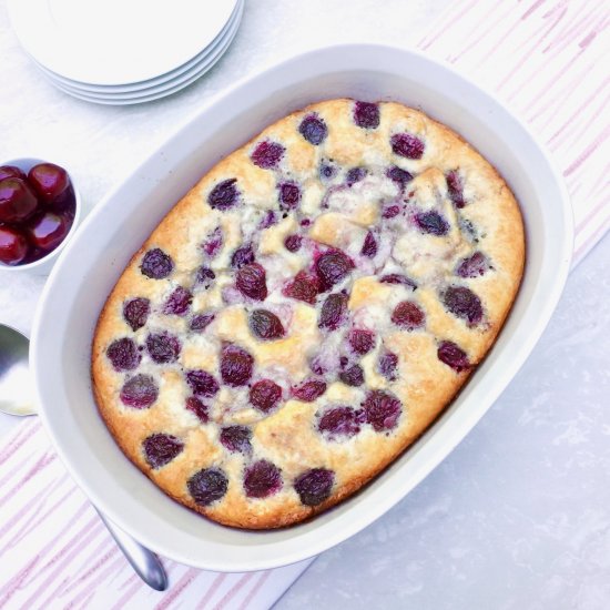 Cherry Cobbler Cake