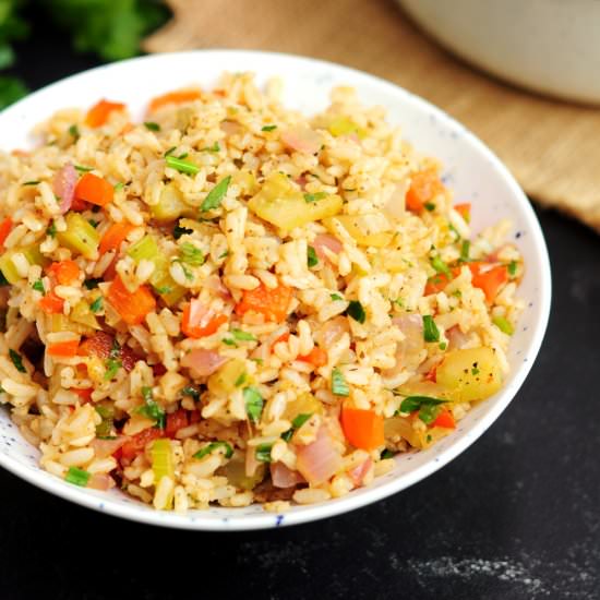 Vegetarian Cajun Rice