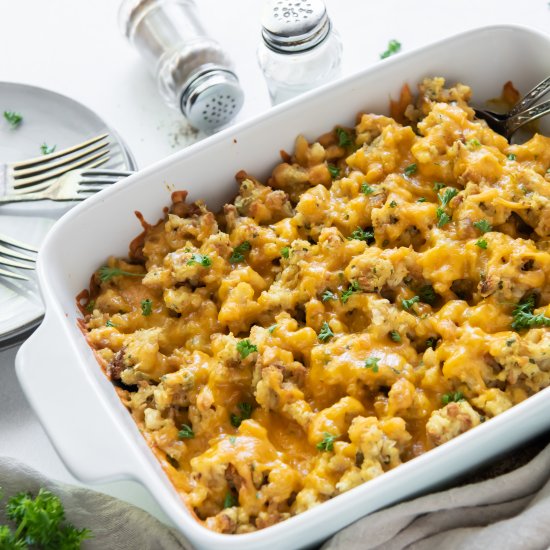 Chicken Broccoli Stuffing Casserole