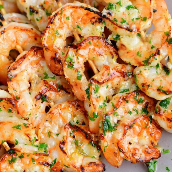 Grilled Shrimp Skewers