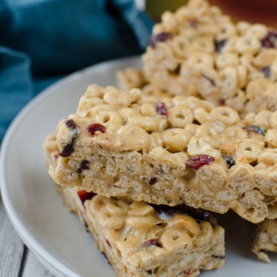 No Bake Cheerios Bars