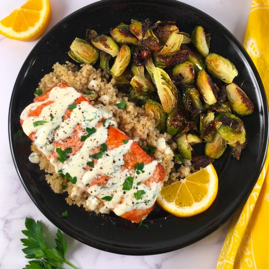 Frozen Salmon in Air Fryer