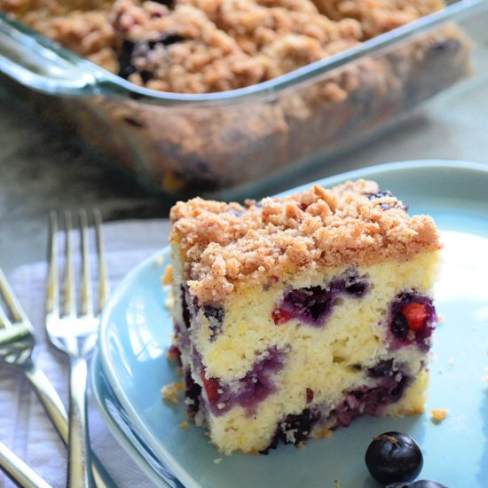 Blueberry Coffee Cake