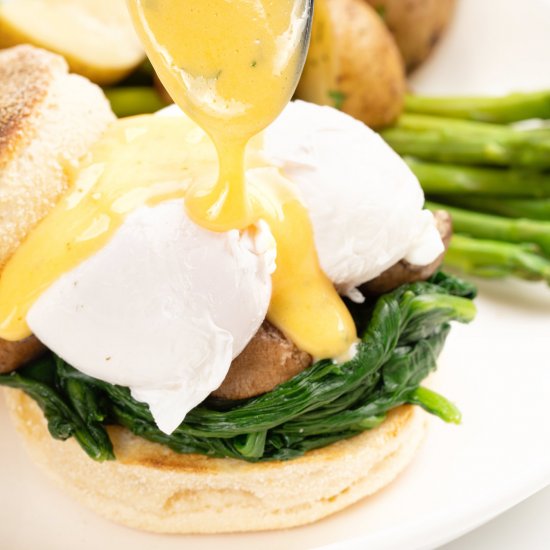 Healthy Eggs Benedict