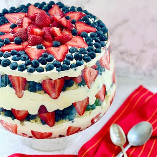 Summer Berry Trifle