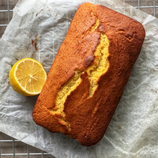 Greek Yogurt Vanilla Pound Cake