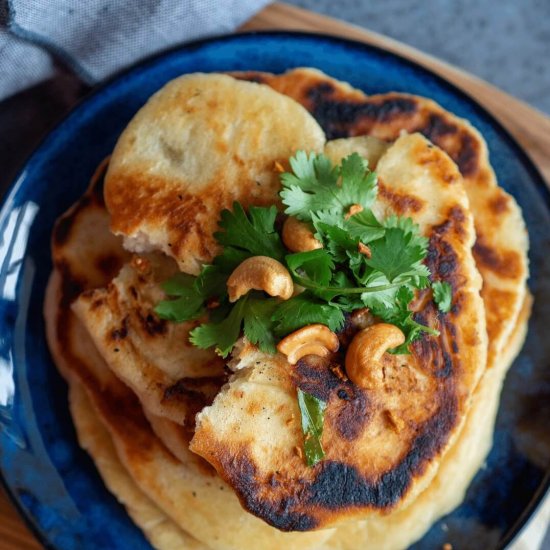 Easy Vegan Naan