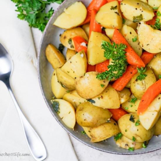 instant Pot Potatoes and Carrots