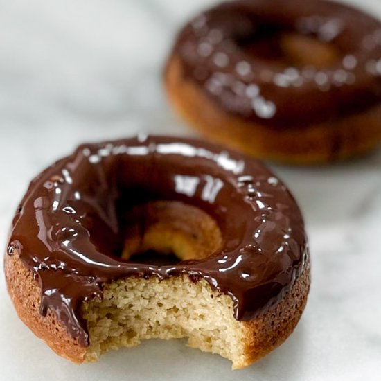 Sugar-Free Chocolate Glazed Donuts