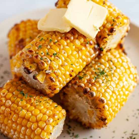 Air Fryer Frozen Corn On The Cob