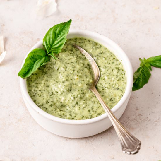 Creamy Basil Pesto