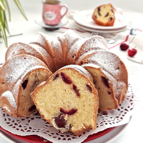 CHERRY POUND CAKE