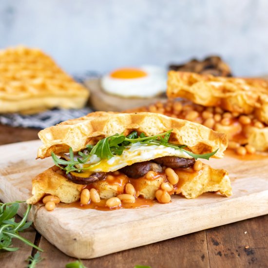 Waffle Breakfast Sandwiches