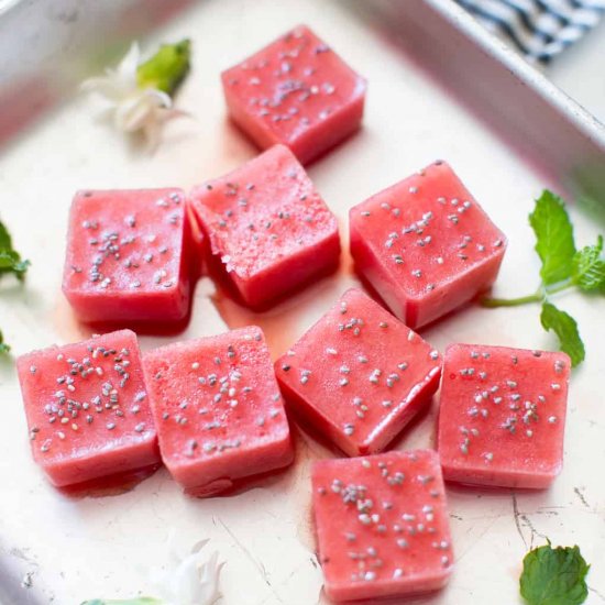 watermelon cubes