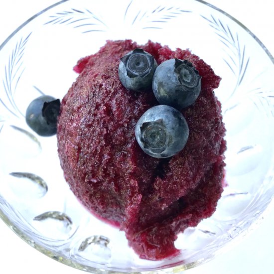 Red Wine-and-Blueberry-Granita