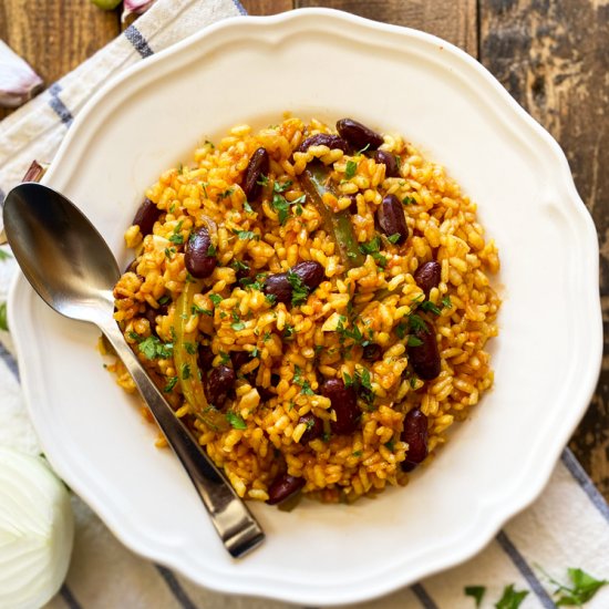 Spanish Vegetable & Bean Rice